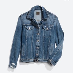 Joe’s Jeans Morgin Distressed Denim Jacket EUC